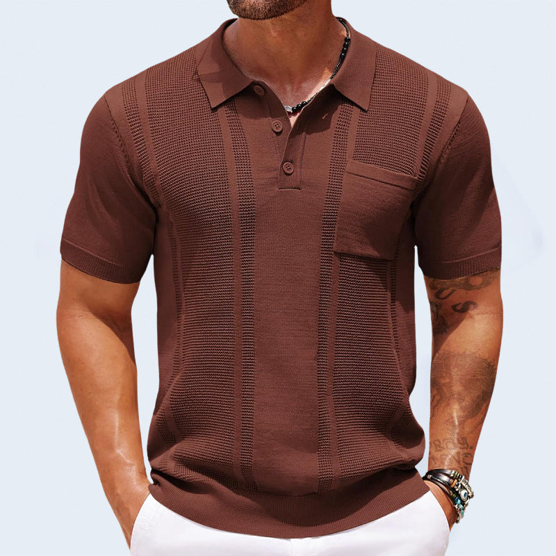 Men's Ice Silk Polo Shirt