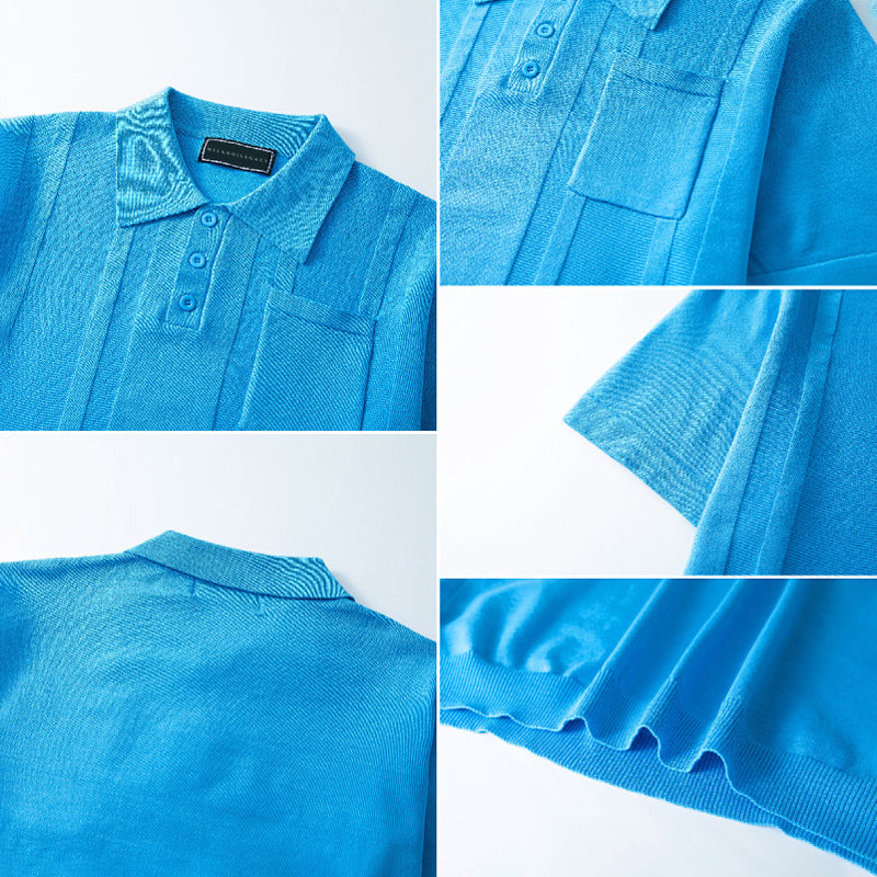 Men's Ice Silk Polo Shirt